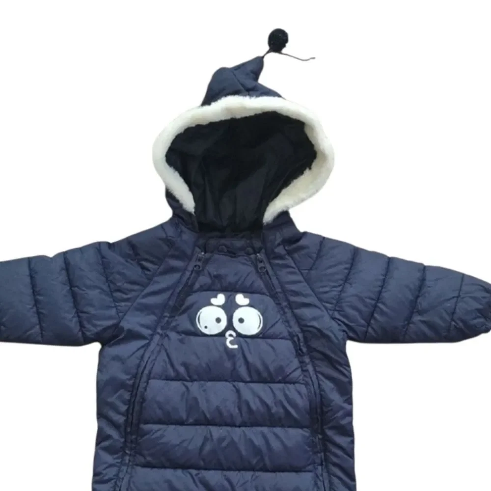 Navy Blue Kids Baby Boy One Piece Bodysuit